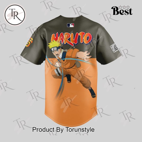 San Francisco Giants X Naruto Baseball Jersey