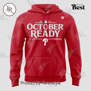 Philadelphia Phillies MLB Postseason 2024 Hoodie, Cap – Red