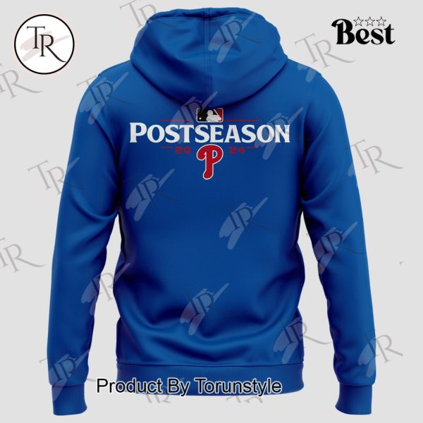 Philadelphia Phillies MLB Postseason 2024 Hoodie, Longpants, Cap – Blue