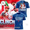 Clinched Philadelphia Phillies October Ready T-Shirt – Red