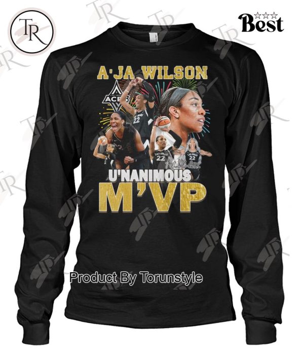 A’Ja Wilson Unanimous MVP T-Shirt