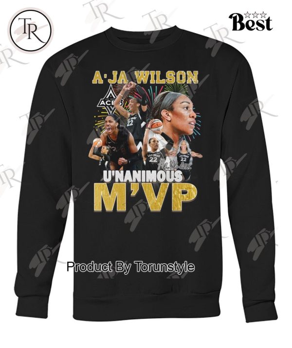 A’Ja Wilson Unanimous MVP T-Shirt