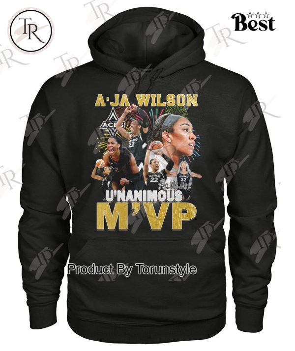 A’Ja Wilson Unanimous MVP T-Shirt