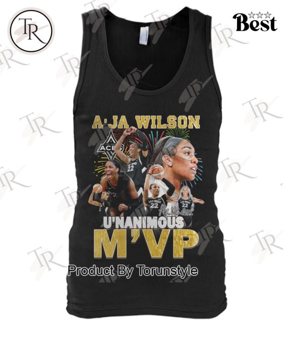 A’Ja Wilson Unanimous MVP T-Shirt