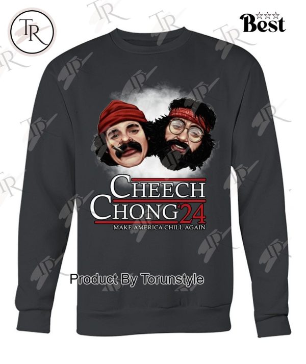 Cheech & Chong ’24 Make America Chill Again T-Shirt