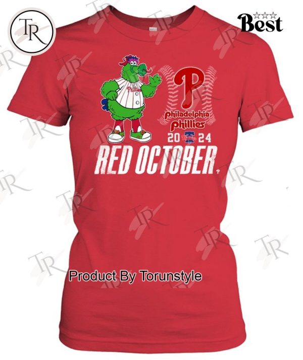 Red October Philadelphia Phillies 2024 T-Shirt