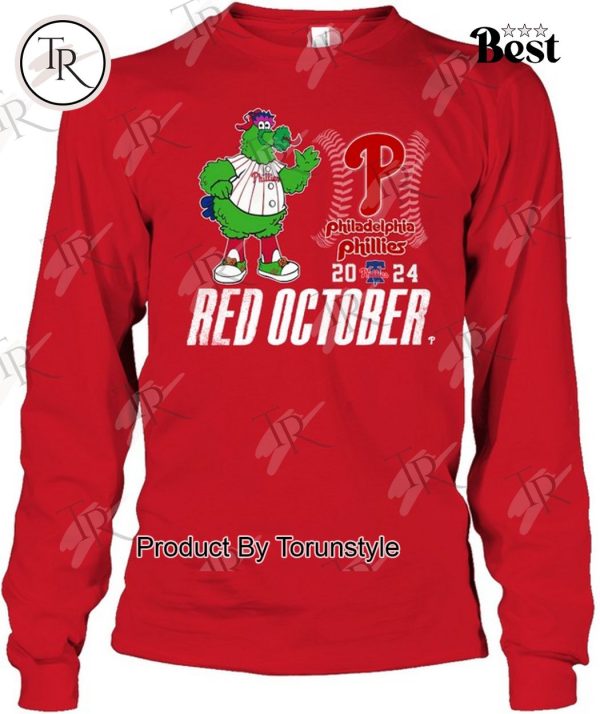 Red October Philadelphia Phillies 2024 T-Shirt