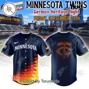 2024 Minnesota Twins German Heritage Night Baseball Jersey – Blue