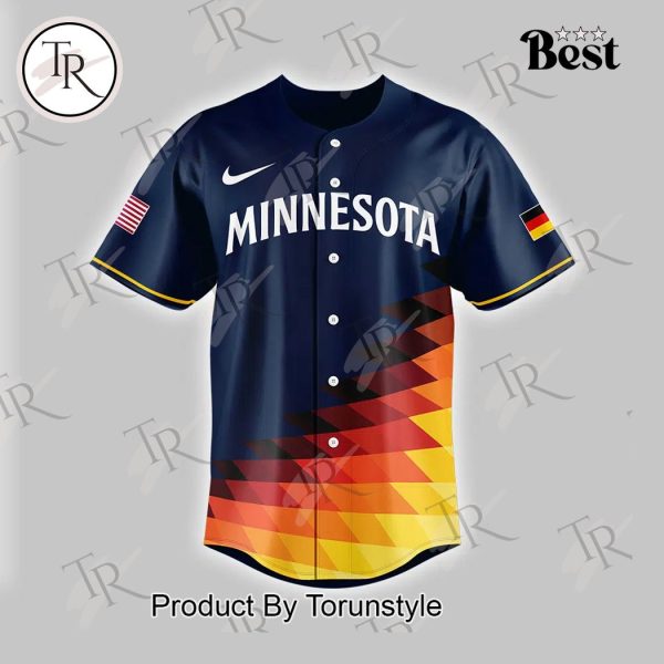 2024 Minnesota Twins German Heritage Night Baseball Jersey – Blue