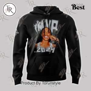 M’VP M’VP M’VP 2024 A’ja Wilson Hoodie – Black