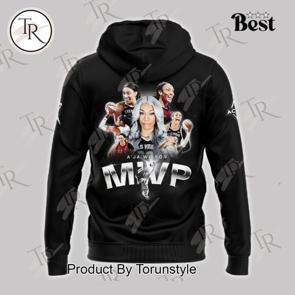 M’VP M’VP M’VP 2024 A’ja Wilson Hoodie – Black