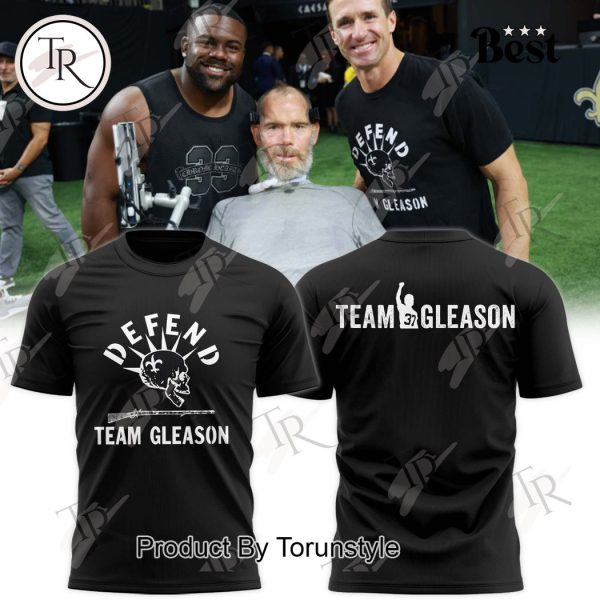 New Orleans Saints Defend Team Gleason Hoodie