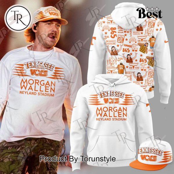 Morgan Wallen Live Knoxville Tennessee Sept 20 & 22 2024 Hoodie, Longpants, Cap – White