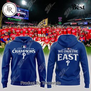 Philadelphia Phillies 2024 We Own The National League East Champions Hoodie, Longpants, Cap – Blue