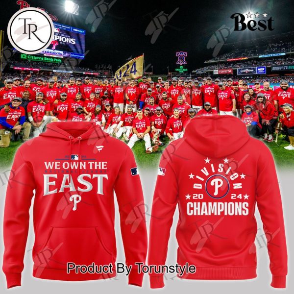 Philadelphia Phillies 2024 We Own The National League East Champions Hoodie, Longpants, Cap – Red