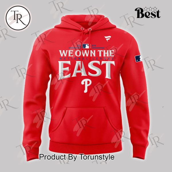 Philadelphia Phillies 2024 We Own The National League East Champions Hoodie, Longpants, Cap – Red