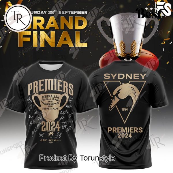 Sydney Swans Premiers 2024 T-Shirt