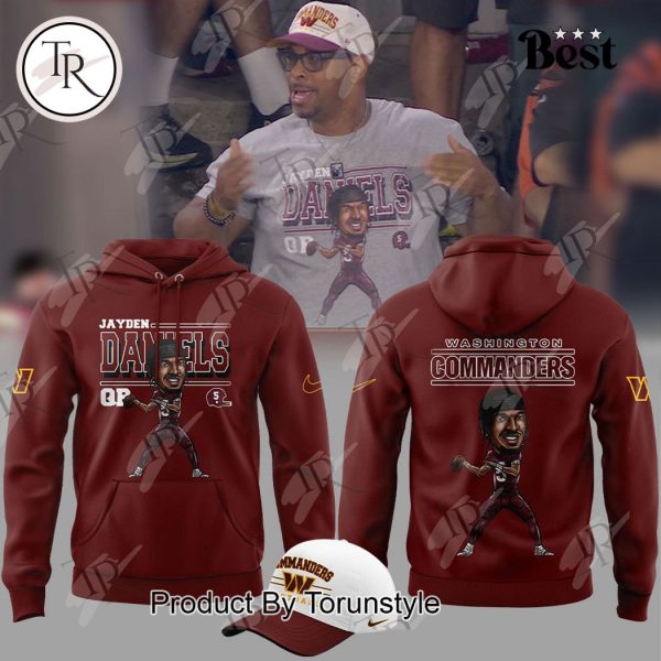 Washington Commanders Jayden Daniels Hoodie, Longpants, Cap