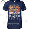 San Francisco 49ers 5-Time Super Bowl Champions Thank You For The Memories T-Shirt