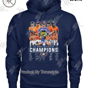 2024 AL West Division Champions Houston Astros T-Shirt