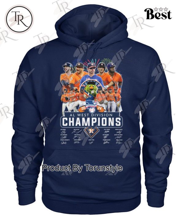 2024 AL West Division Champions Houston Astros T-Shirt