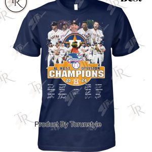 AL West Division Champions 2024 Astros T-Shirt