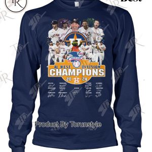 AL West Division Champions 2024 Astros T-Shirt