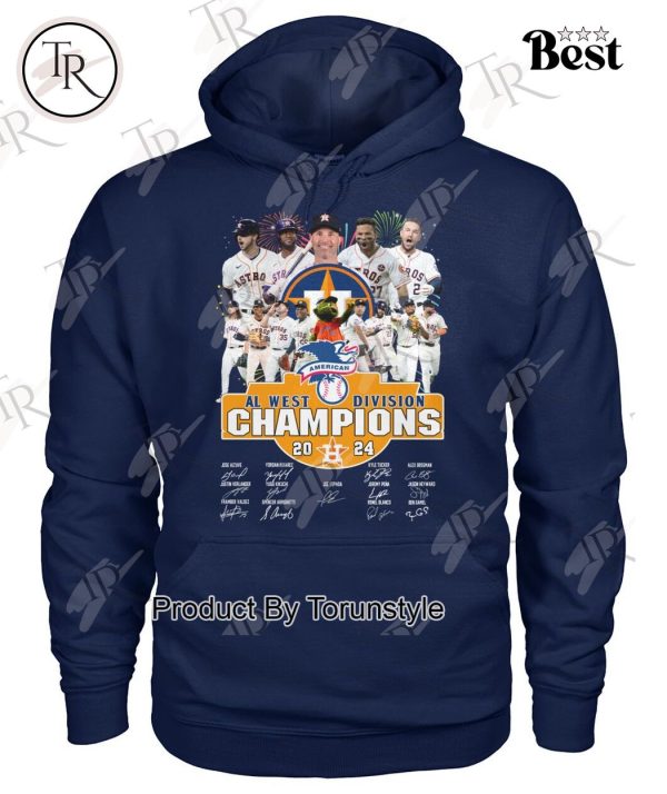 AL West Division Champions 2024 Astros T-Shirt