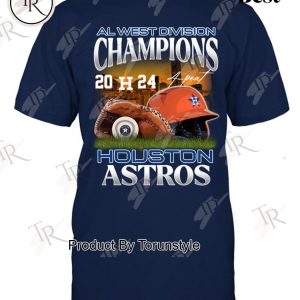 AL West Division Champions 2024 Houston Astros T-Shirt