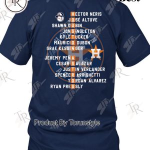 AL West Division Champions 2024 Houston Astros T-Shirt