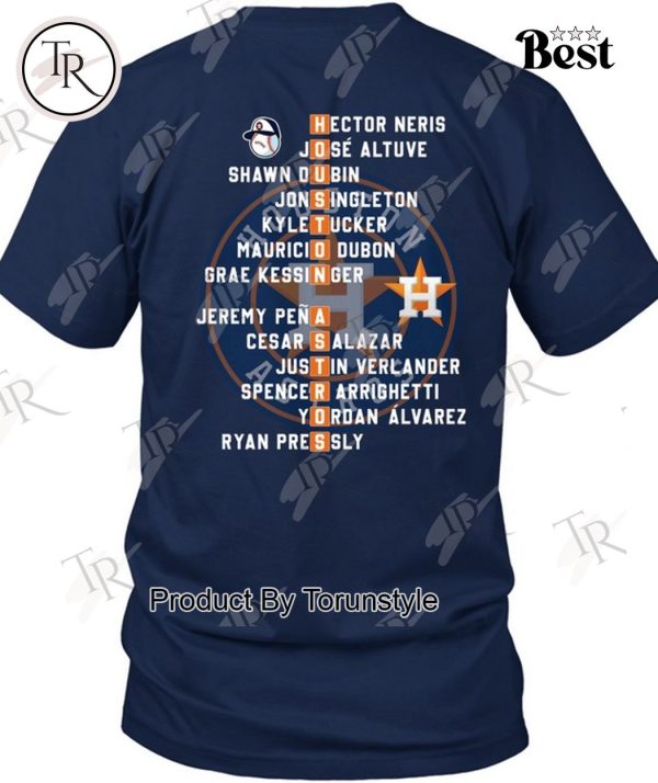 AL West Division Champions 2024 Houston Astros T-Shirt