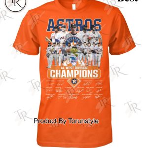 Astros 23-24 AL West Division Champions T-Shirt