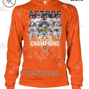 Astros 23-24 AL West Division Champions T-Shirt