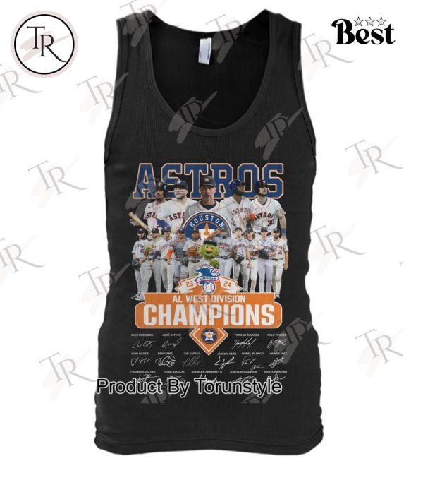 Astros 23-24 AL West Division Champions T-Shirt