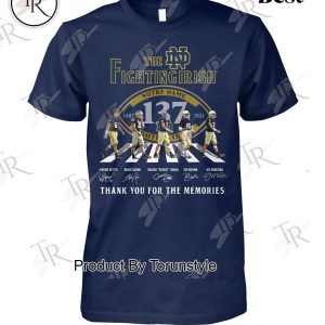 Notre Dame Fighting Irish 137th Anniversary 1887-2024 T-Shirt