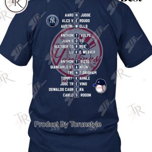 October Ready 2024 AL East Division Champions New York Yankees T-Shirt