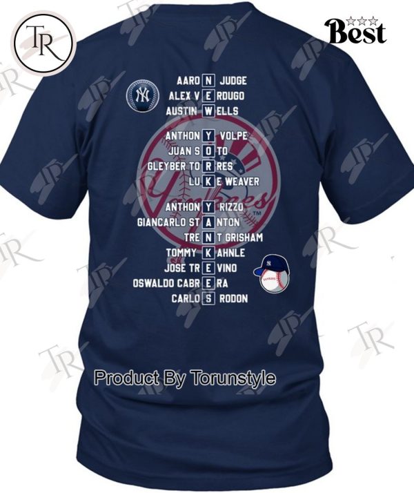 October Ready 2024 AL East Division Champions New York Yankees T-Shirt