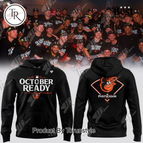 Baltimore Orioles 2024 MLB Postseason Hoodie – Black