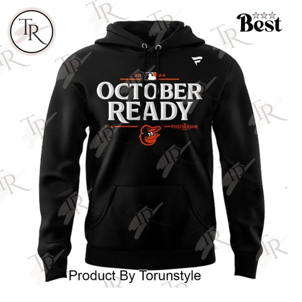 Baltimore Orioles 2024 MLB Postseason Hoodie – Black