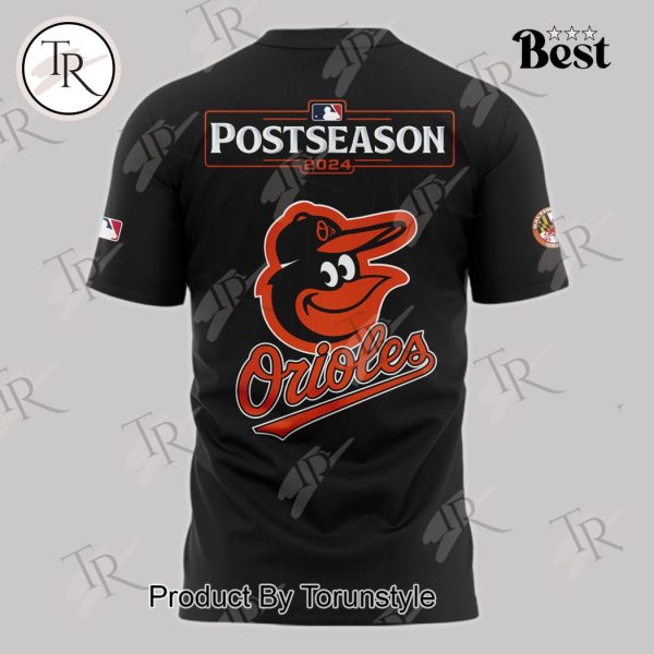 Baltimore Orioles 2024 MLB Postseason Hoodie – Black