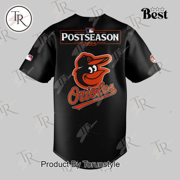 Baltimore Orioles 2024 MLB Postseason Hoodie – Black