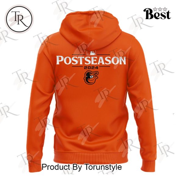 Baltimore Orioles 2024 MLB Postseason Hoodie – Orange