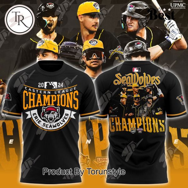 Erie SeaWolves 2024 Eastern League Champions T-Shirt