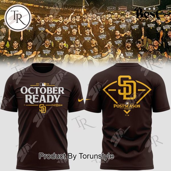 San Diego Padres October Ready 2024 Hoodie