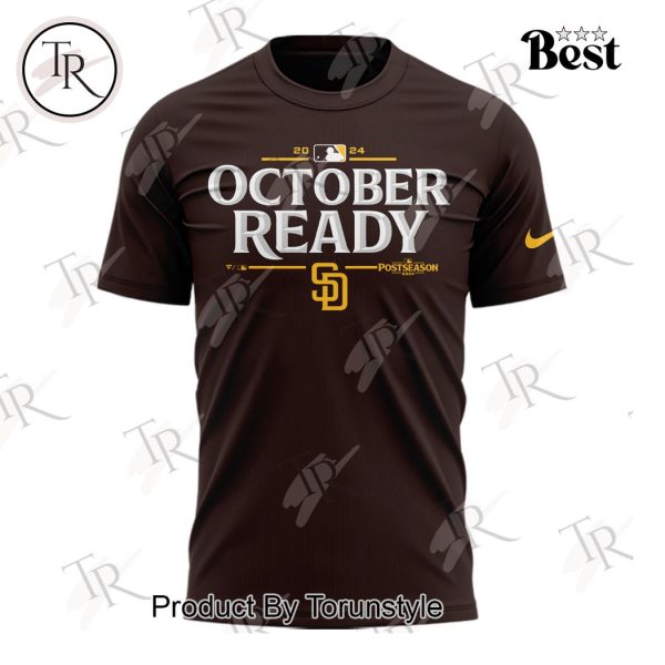 San Diego Padres October Ready 2024 Hoodie