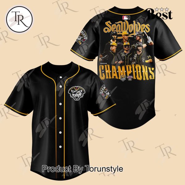 Erie SeaWolves 2024 Eastern League Champions Baseball Jersey