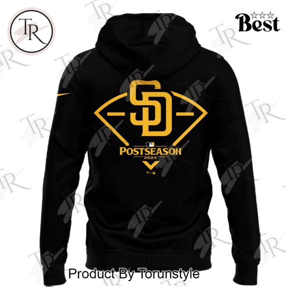 San Diego Padres October Ready 2024 Hoodie – Black