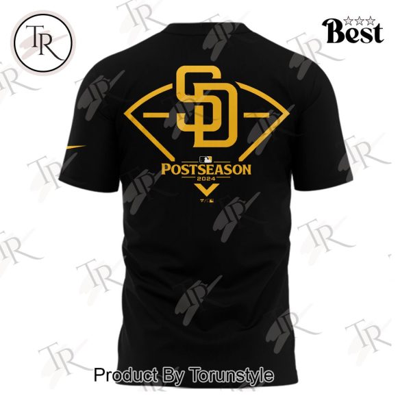 San Diego Padres October Ready 2024 Hoodie – Black