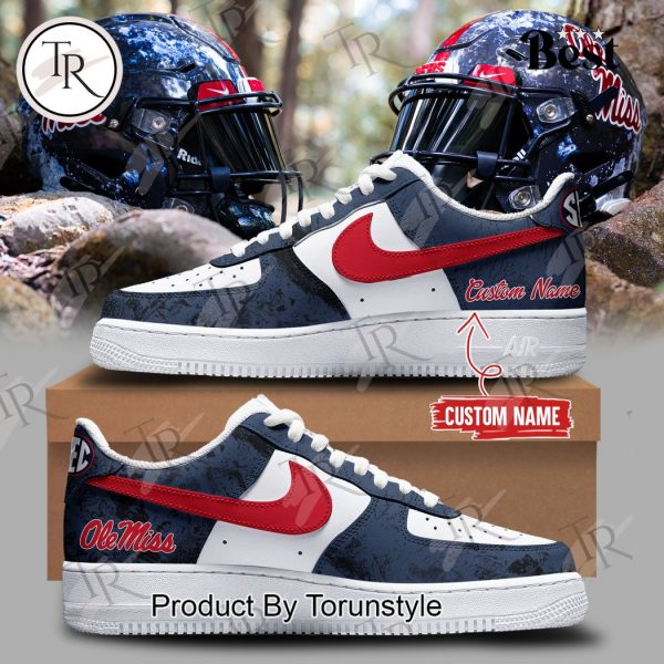 Ole Miss Rebels x Real Tree Wav3 Air Force 1 Sneakers