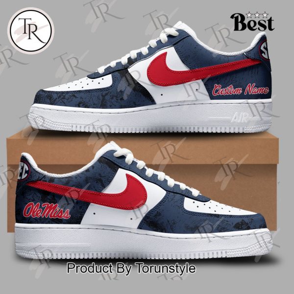 Ole Miss Rebels x Real Tree Wav3 Air Force 1 Sneakers